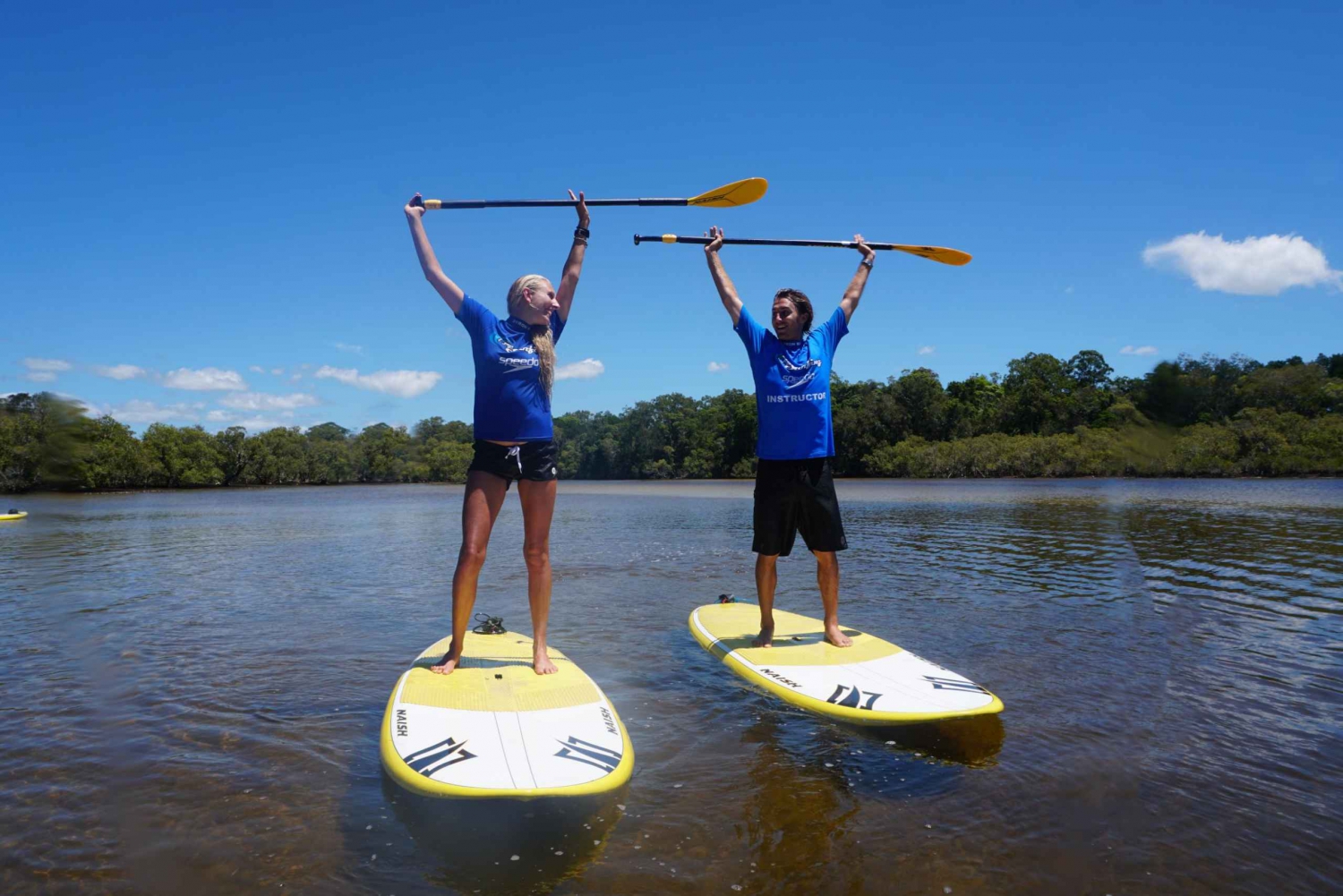 Byron Bay Privado: Excursión de 2 horas en Stand Up Paddle Board por la Naturaleza