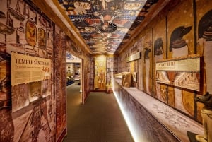 Visite de l'Égypte antique au coucher du soleil avec dîner à 3 plats à Cairns