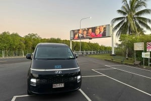 Prywatny transfer z lotniska Cairns do miasta Cairns