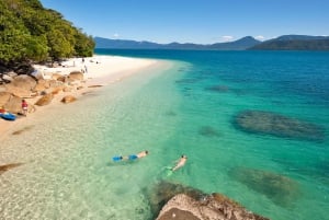 Cairns: Balsa para a Ilha Fitzroy com mergulho com snorkel e passeio de barco