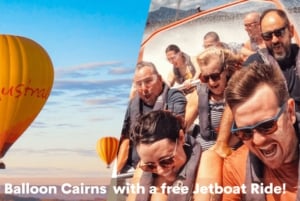 Cairns: lot balonem i rejs łodzią motorową