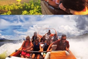 Cairns: vuelo en globo aerostático y paseo en lancha motora