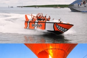 Cairns: vuelo en globo aerostático y paseo en lancha motora