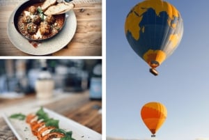 Cairns: Kuumailmapallolento aterian ja juoman kera