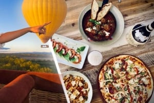 Cairns: Kuumailmapallolento aterian ja juoman kera