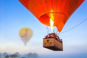 voo de balão de ar quente com traslados