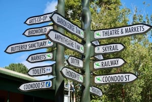 Cairns: Omvisning i liten gruppe i Kuranda via Scenic Rail og Skyrail