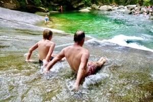 From Cairns: Splash & Slide Waterfall Tour with Picnic Lunch