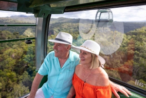 Port Douglasista: Kuranda Scenic Railin tai Skyrail-vaihtoehdon kautta.