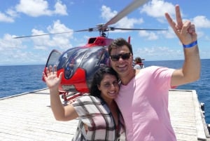 Outer Great Barrier Reef Cruise & Scenic Helicopter Flight