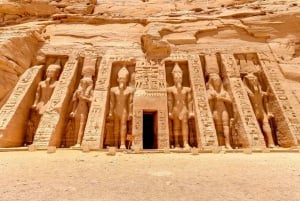 2 päivää 1 yö Luxor, Assuan & Abu Simbel lennolla Kairosta.