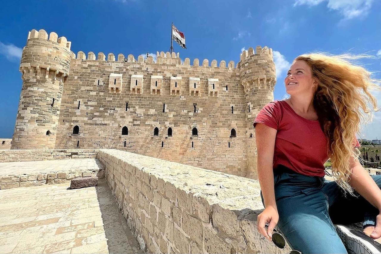 8 dages pakke med Cairo, Alexandria og guidet krydstogt på Nilen i Egypten