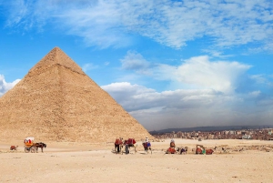 Eine halbtägige Expedition zu den Pyramiden und der Sphinx von Gizeh