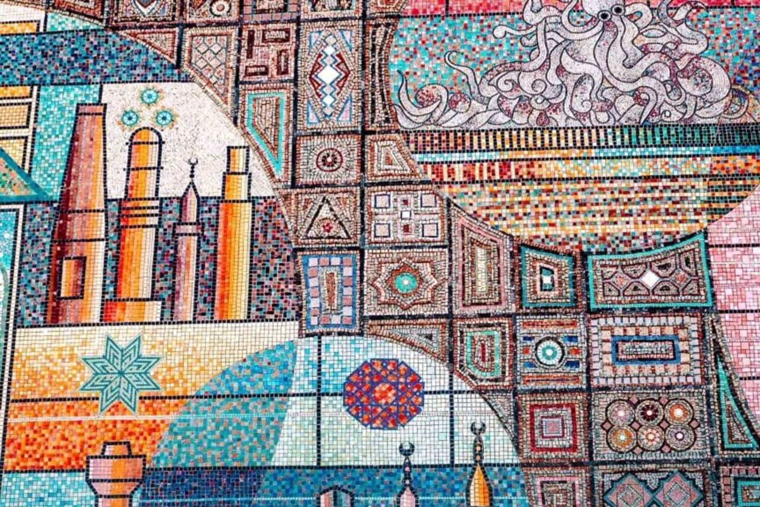 Alexandria Kvinna Guidad med katakomberna och Alexandrias bibliotek