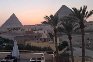 Alexandria Port: Giza Pyramids, Museum & Desert Quad Tour