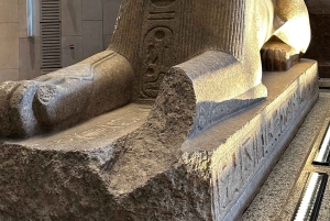 Alexandria Port: Giza Pyramids, Museum & Desert Quad Tour