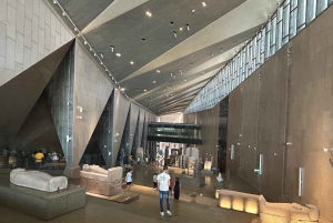 Alexandria Port: Giza Pyramids, Museum & Desert Quad Tour