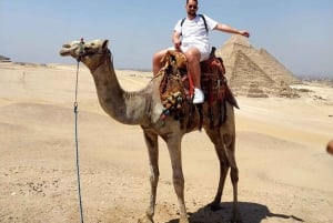 Viagem privada com tudo incluído Pirâmides Esfinge, Camelo, Almoço VIP