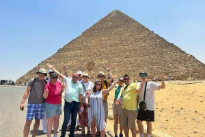 Viagem privada com tudo incluído Pirâmides Esfinge, Camelo, Almoço VIP