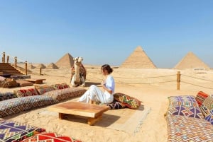 Audio-tur : Det store egyptiske museum og pyramiderne