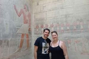 Från Kairo/Giza: 2-dagars resa till pyramiderna och Egyptiska museet
