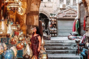 Le Caire : circuit de 3 jours avec les pyramides, le Sphinx et le Caire copte