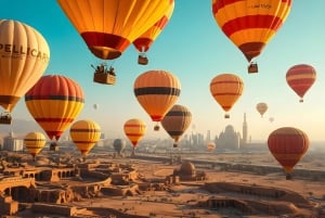 Caïro: 4-Daagse Nijlcruise Aswan naar Luxor met ballonvaart