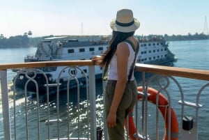 Kairo: 4-dagars Nile Cruise till Luxor med ballong och flyg