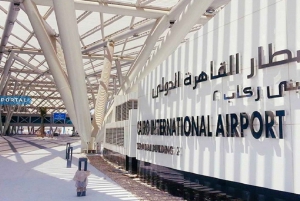 Kairo: Flyplassankomst/avreise enveis privat transport