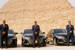 Aeropuerto de El Cairo: Traslado privado y tarjeta SIM local opcional