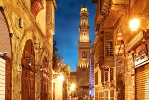 Cairo: Cairo à noite: passeio turístico guiado
