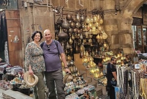 Il Cairo: Tour serale del Cairo e cena al parco EL Azhar