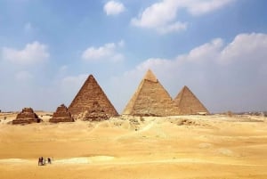 Le Caire : Visite privée des pyramides de Gizeh, du Sphinx, de Sakkara et de Dahchour