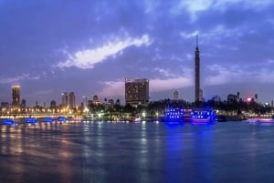 Kairo: Middagskryssning på Nilen med underhållning