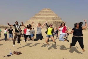 Cairo: Djoser, Bent Pyramid & Memphis Day Trip