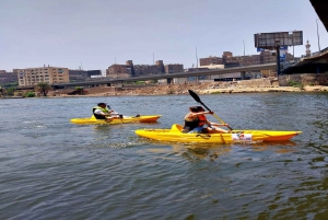 Il Cairo: Museo Egizio e tour in kayak sul fiume Nilo