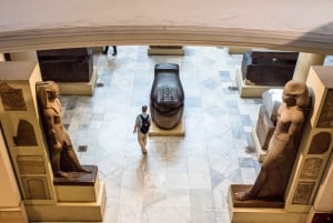 Kair: Muzeum Egipskie, piramidy i zwiedzanie bazaru