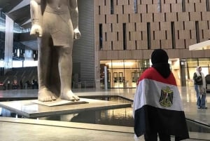 Kair: Bilet wstępu i wycieczka z przewodnikiem po Wielkim Muzeum Egipskim