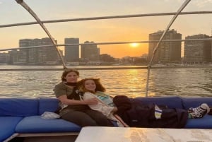 Kair: Felucca przejażdżka po Nilu z posiłkami