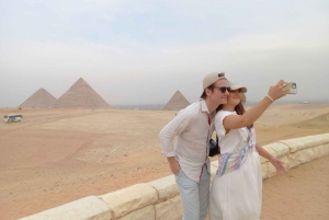 Kairo Giza Privat tur Pyramidemuseet Basar Kamel Valgfritt