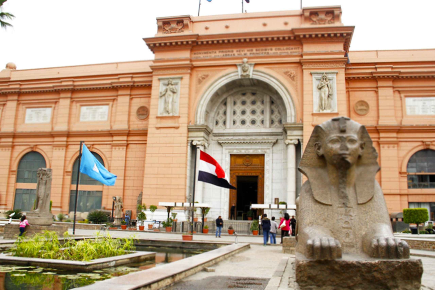 Cairo: Kameltur til Giza-pyramiderne og tur til det egyptiske museum