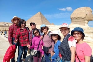 Cairo: Giza Pyramids, Egyptian Museum and Ibn Tulun Mosque