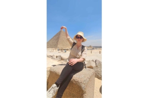 Le Caire : Visite des Pyramides de Gizeh et du Grand Musée Egyptien avec déjeuner