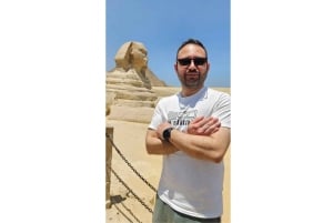 Le Caire : Visite des Pyramides de Gizeh et du Grand Musée Egyptien avec déjeuner