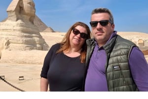 Le Caire : Visite des Pyramides de Gizeh et du Grand Musée Egyptien avec déjeuner