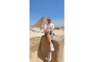 Le Caire : Visite des Pyramides de Gizeh et du Grand Musée Egyptien avec déjeuner
