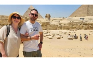 Le Caire : Visite des Pyramides de Gizeh et du Grand Musée Egyptien avec déjeuner