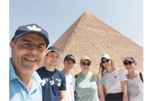 Le Caire : Visite des Pyramides de Gizeh et du Grand Musée Egyptien avec déjeuner