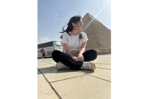 Le Caire : Visite des Pyramides de Gizeh et du Grand Musée Egyptien avec déjeuner