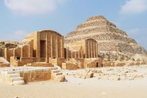Caïro: Dagtrip Piramiden van Gizeh, Memphis en Sakkara